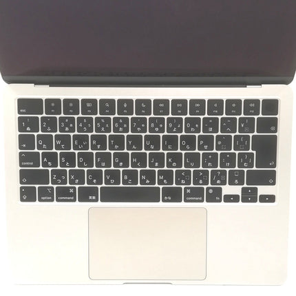 MacBook Air M3 / 13インチ / 2024 / 16GB / 256GB / スターライト / ランク:B / MRXT3J/A / A3113 【中古品管理番号:42508】
