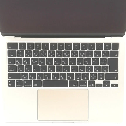 MacBook Air M4 / 13インチ / 2025 / 16GB / 512GB / スターライト / ランク:A / MW103J/A / A3240 【中古品管理番号:42618】
