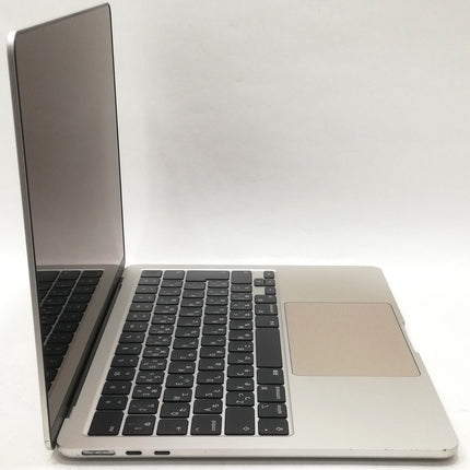 【決算特価！】MacBook Air M2 / 13インチ / 2022 / 16GB / 256GB / スターライト / ランク:C / MLY13J/A / A2681 【中古品管理番号:42625】
