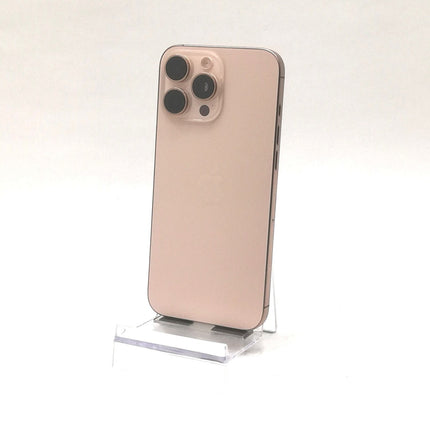 iPhone 16 Pro Max / 2024 / 256GB / デザートチタニウム / 国内版SIMフリー / ランク:B / MYWJ3J/A / A3295 【中古品管理番号:42734】