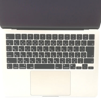 MacBook Air M2 / 13インチ / 2022 / 8GB / 512GB / スターライト / ランク:A / MLY23J/A / A2681 【中古品管理番号:42792】