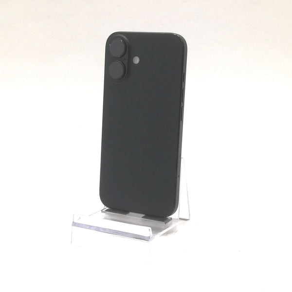iPhone 16 / 2024 / 128GB / ブラック / au版SIMフリー / ランク:D / MYDQ3J/A / A3286 【中古品管理番号:42793】