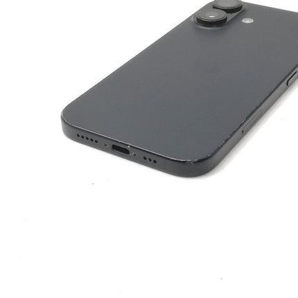 iPhone 16 / 2024 / 128GB / ブラック / au版SIMフリー / ランク:D / MYDQ3J/A / A3286 【中古品管理番号:42793】