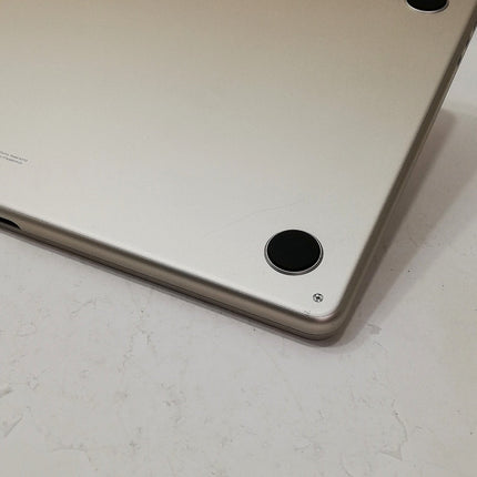 MacBook Air M3 / 13インチ / 2024 / 16GB / 512GB / スターライト / ランク:C / MXCU3J/A / A3113 【中古品管理番号:42836】