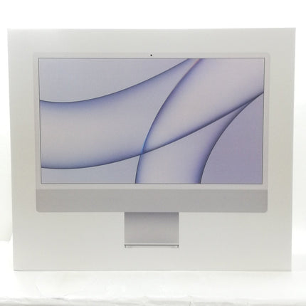 iMac M1 / 24インチ / 2021 / 16GB / 256GB / シルバー / ランク:A / MGPC3J/A / A2438 【中古品管理番号:42858】