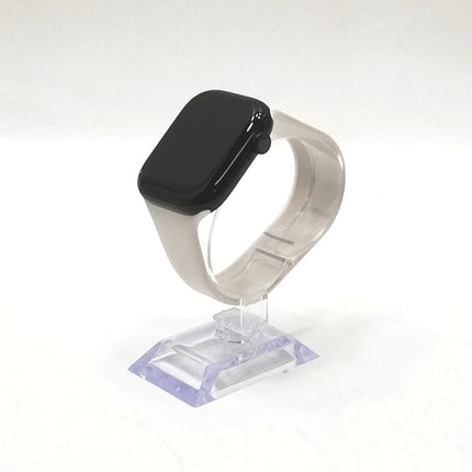 【中古品】 AppleWatch/ Series10 / 46mm /  GPS+Cellularモデル / MX133J/A / A3003 /ジェットブラックアルミニウムケース / LightBlushソロループ Size7 【中古品管理番号:A1156】