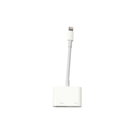 【中古品】 Lightning to Digital AV Adapter (MD826AM/A) 【中古品管理番号:A40666】