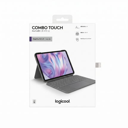 【中古品】 Combo Touch for iPad Pro 11インチ（M4/M5）（日本語）[IK1177GRA] 【中古品管理番号:A40697】