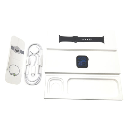 【中古品】 Apple Watch/ SE (第3世代) / 44mm /GPSモデル / MEHN4J/A / A3325 /  ミッドナイトアルミニウムケース / ミッドナイトスポーツバンド (S/M) 【中古品管理番号:A40809】