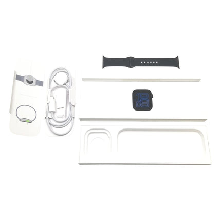 【中古品】 Apple Watch/ SE (第3世代) / 44mm /GPSモデル / MEHN4J/A / A3325 / ミッドナイトアルミニウムケース / ミッドナイトスポーツバンド（S/M) 【中古品管理番号:A40812】