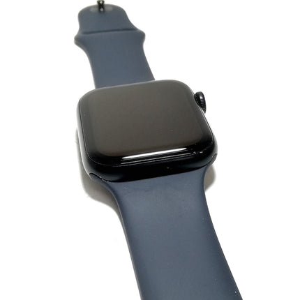 【中古品】 Apple Watch SE 第2世代 / 44mm / GPSモデル / MXEK3J/A / A2723 / ミッドナイトアルミニウムケース / ミッドナイトスポーツバンド (M/L) 【中古品管理番号:A41073】