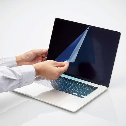【処分特価セール】MacBook Air 15.3インチ用液晶保護フィルム(高透明) [EF-MBA1523FLTG]