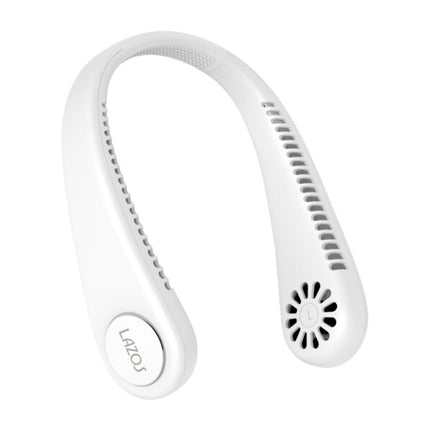 LAZOS 首掛け扇風機 / Neck Fan [L-NF36-WH]