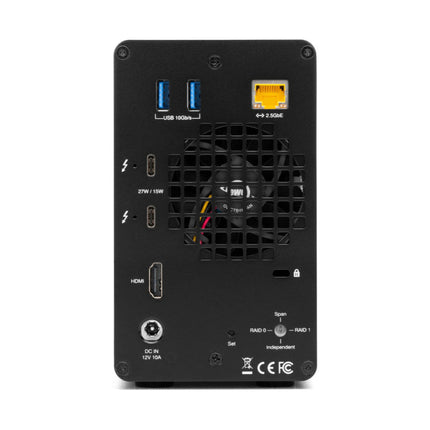 OWC GEMINI ストライピングモデル ハイグレード 16TB [OWCTB3GM000-S16T-HG]