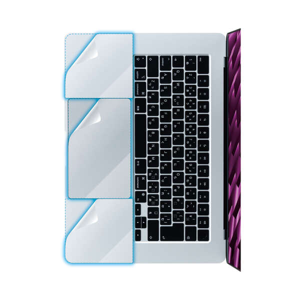 MacBook Air 15.3インチ用プロテクターフィルム [PKT-MBA1523] ¥1,780