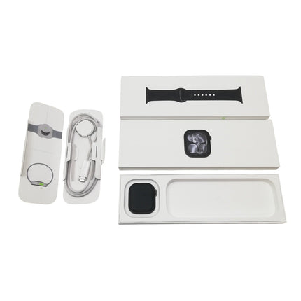【中古品】 Apple Watch Series 11 / 42mm / GPSモデル  / MEQT4J/A / A3331 / ジェットブラックアルミニウムケース / ブラックスポーツバンド(S/M) 【中古品管理番号:A42329】