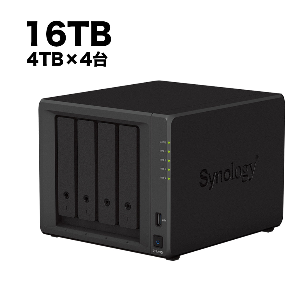 Synology DiskStation DS923+10GbE 16TB [DS923+/G-10GbE-16TB] ¥238,000