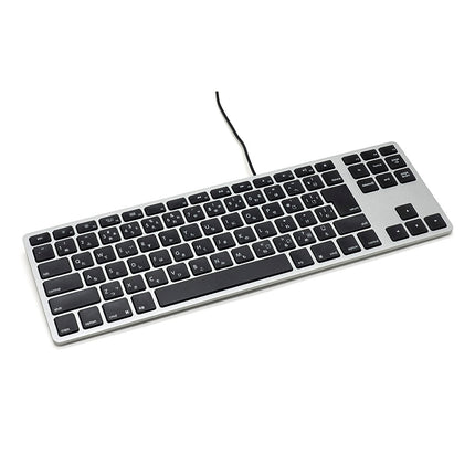 Matias Wired Aluminum Tenkeyless keyboard for Mac - Space Gray 日本語配列 [FK308B-JP/2]