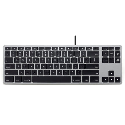Matias RGB Backlit Wired Aluminum Tenkeyless keyboard for Mac-Space Gray 英語配列 [FK308LB]