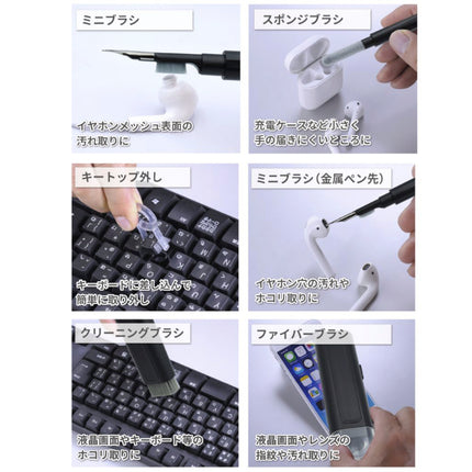 【処分特価セール】マルチクリーニングキット BK [HRN-584]