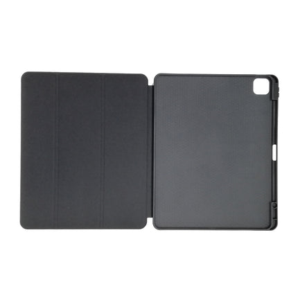 iPad Pro 12.9インチ 第3世代～第6世代/ iPad Air 13インチ（M2）/（M3）用 Apple Pencil収納可能ケース ブラック [iPad129-2021ApenCASE-BK]