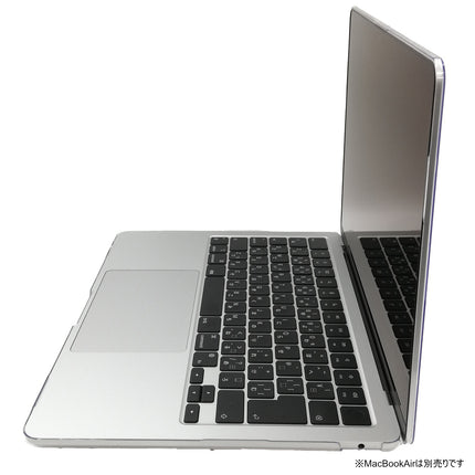 Ultra Slim HardShellCase MacBook Air 13.6インチ M4/M3/M2 Clear [USHSC-MBA13M2CL]