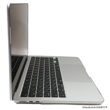 Ultra Slim HardShellCase MacBook Air 13.6インチ M4/M3/M2 Clear [USHSC-MBA13M2CL]