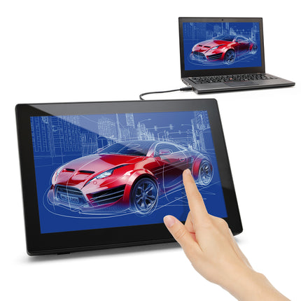 10.1インチ マルチタッチ対応 USBモニター plus one Touch USB [LCD-10000UT3]