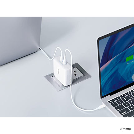 Anker PowerPort III 2-Port 100W ホワイト [A2037121]