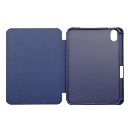 iPad mini 6 / 7(A17 Pro) 専用 Apple Pencil収納可能ケース ネイビーブルー [iPadmini6-ApenCASE-NB]