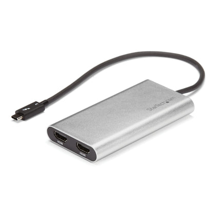 【処分特価セール】Thunderbolt 3 - 2ポートHDMI 2.0変換アダプタ 4K/60Hz [TB32HD24K60]