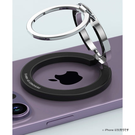 Magsafe Double Ring Stand Black [MAG-DRS-BK]
