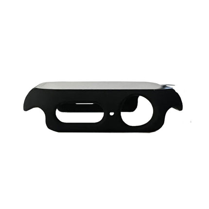 【処分特価セール】Apple Watch 7/8/9 41mm用ガラスフィルム一体型保護ケース ブラック [HA-APW41MM-FGFCASE-BK]