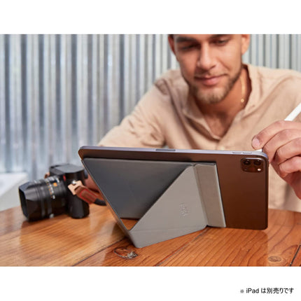 MOFT Snap-On タブレットスタンド iPad mini 6 / 7(A17 Pro) ブラック [MS008M-1-BK]