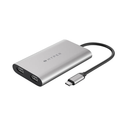 HyperDrive デュアル4K HDMIアダプタ for M1/M2 MacBook [HP-HDM1]