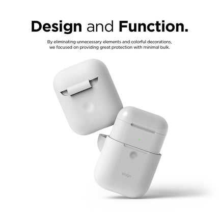 【処分特価セール】AIRPODS CASE for AirPods 2nd Generation Wireless Charging Case for AirPods 2nd Wireless (White) [EAP2SC-WH]