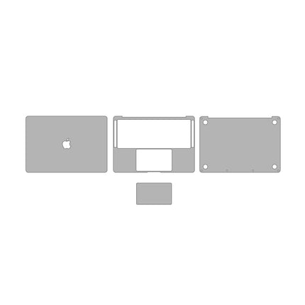 MacGuard for MacBook Pro 14インチ M5/M4/M3/M2/M1 用ボディフィルム シルバー [MBP14M1-MACG-SL]