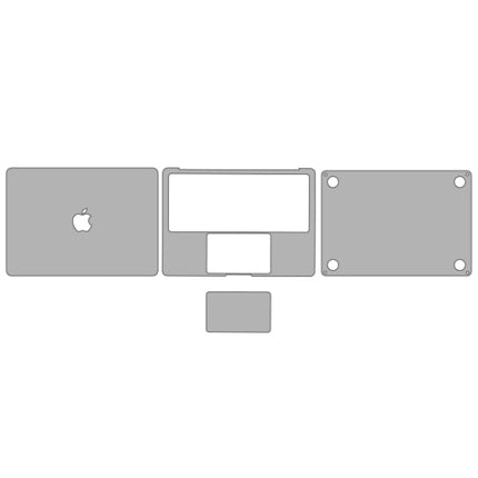 MacGuard for MacBook Air13.6インチ M5/M4/M3/M2用ボディフィルム シルバー [MBA13M2-MACG-SL]