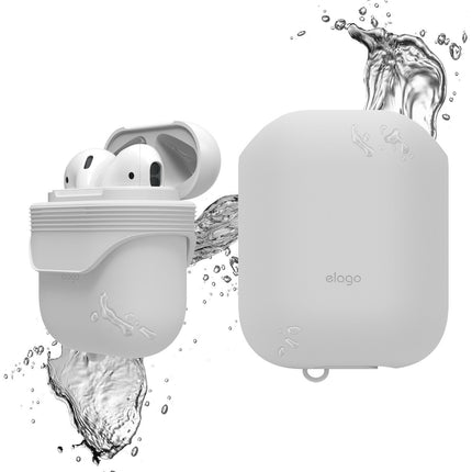 【処分特価セール】AirPods WaterProof Case EL_APDCSSCWC_WH [EAPWF-BA-WH]