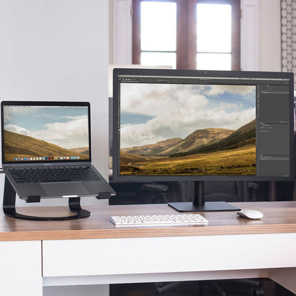 Curve Stand for MacBook ブラック [TWS-ST-000056]