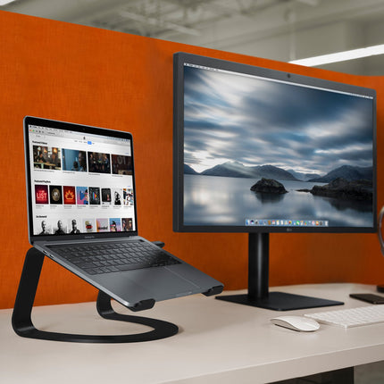 Curve Stand for MacBook ブラック [TWS-ST-000056]